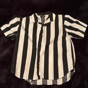 Vintage Striped Button Down Shirt